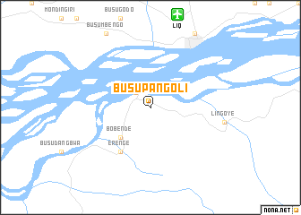 map of Busu-Pangoli