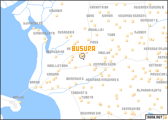 map of Busura