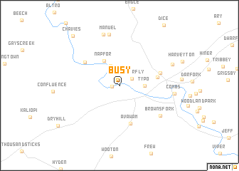 map of Busy