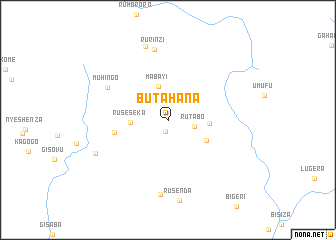 map of Butahana