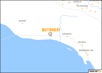 map of Bū Ţāherī