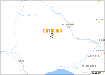 map of Butaikha