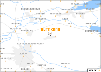 map of Butakara