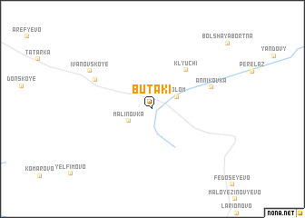 map of Butaki