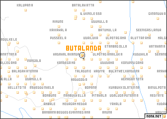 map of Butalanda