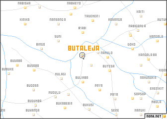 map of Butaleja