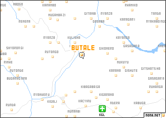 map of Butale