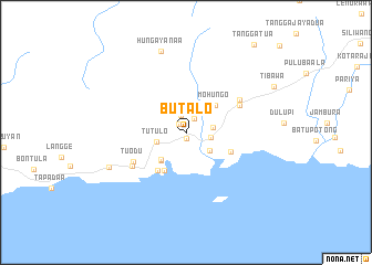 map of Butalo