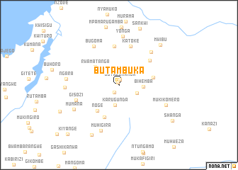 map of Butambuka