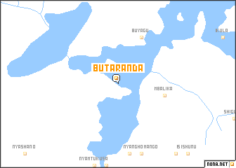 map of Butaranda