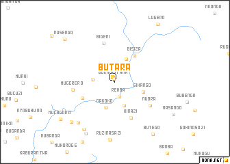 map of Butara