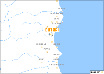 map of Butari