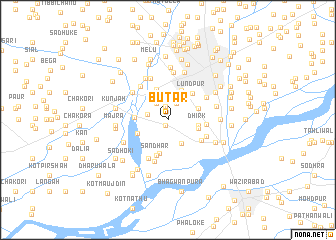 map of Būtar