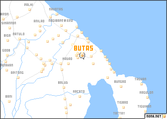 map of Butas