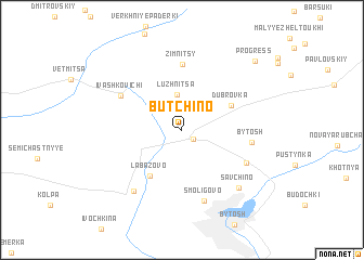 map of Butchino