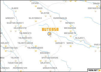 map of Buteasa