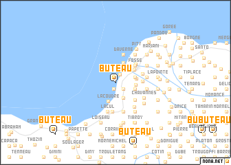 map of Buteau