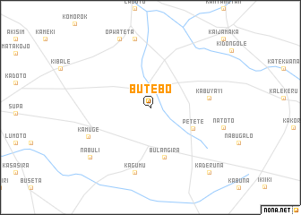 map of Butebo