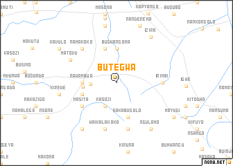 map of Butegwa