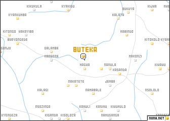 map of Buteka