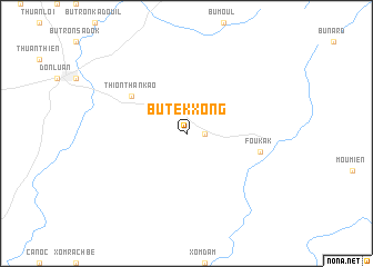 map of Bu Tek Xong