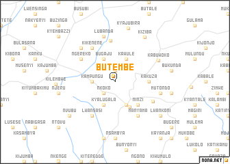 map of Butembe