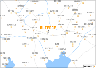 map of Butenge