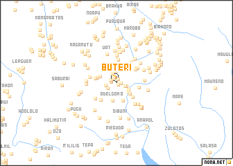 map of Buteri