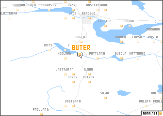 map of Buter