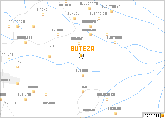 map of Buteza