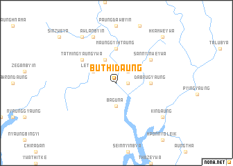 map of Buthidaung