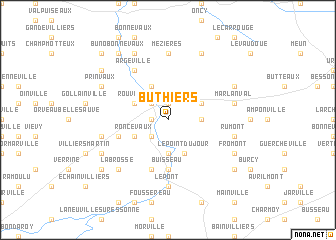 map of Buthiers