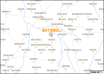 map of Butiabuli