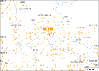 map of Butiāl