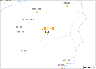 map of Butian