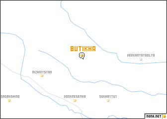 map of Butikha