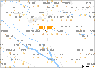 map of Butimanu