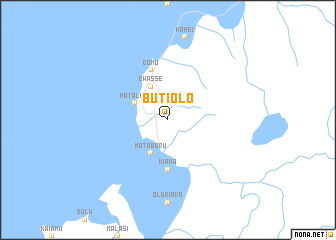 map of Butiolo