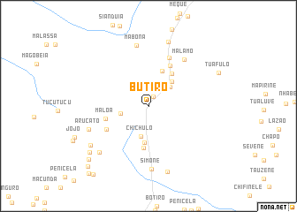 map of Butiro