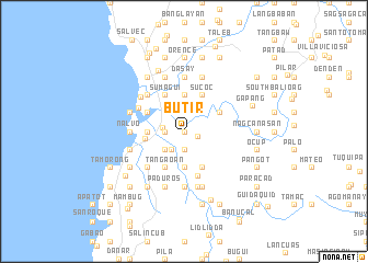 map of Butir