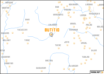 map of Butitio