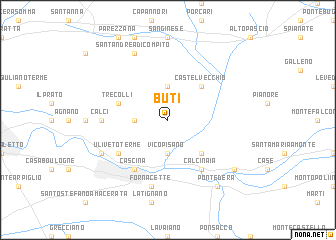 map of Buti