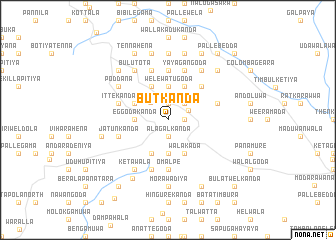 map of Butkanda