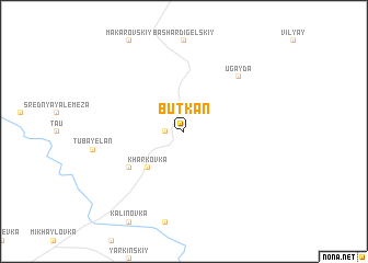 map of Butkan