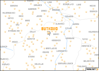 map of Butkovo