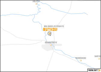map of Butkov