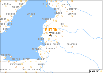 map of Butod