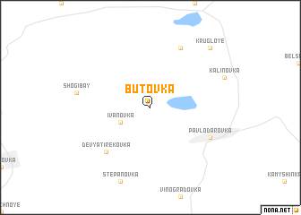 map of Butovka