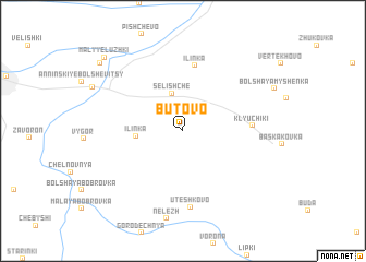 map of Butovo