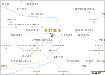 map of Butovo
